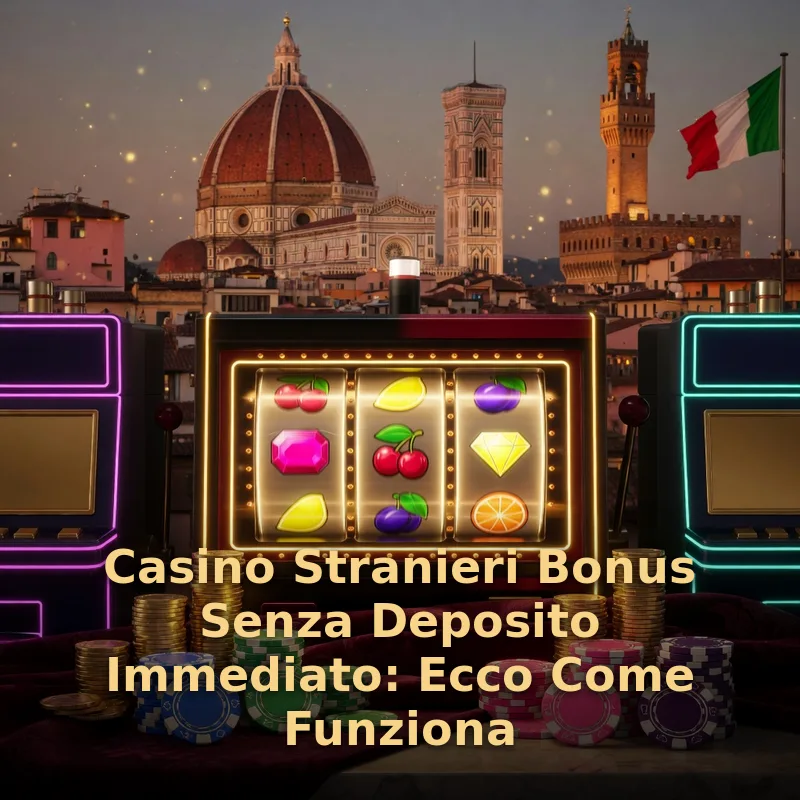 Casino Stranieri Bonus Senza Deposito Immediato: Ecco Come Funziona